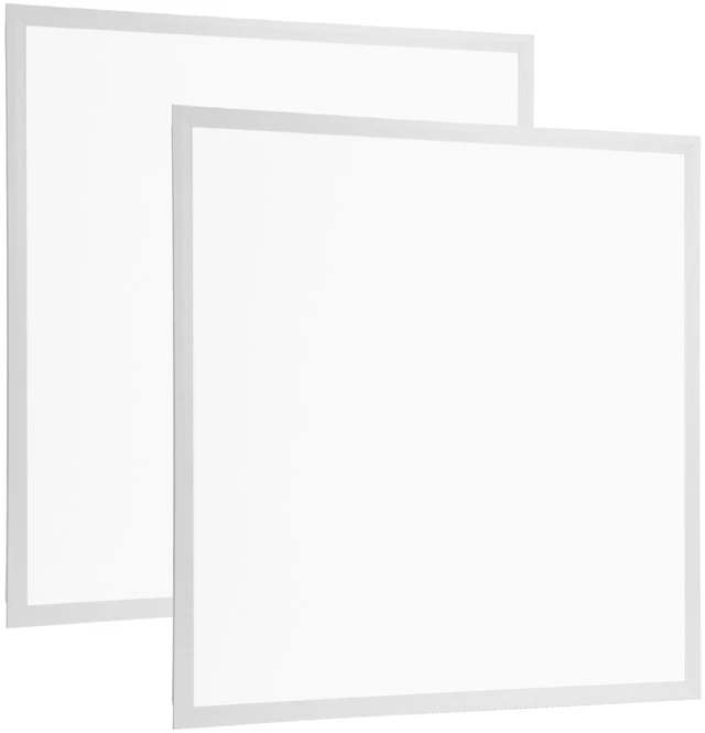 Main image of Fresh Fab Find 2Pcs 72W 2×2FT LED Panel Light 3800LM Flat Ceiling Light with 3 Lighting Color Temperature Equivalent LED Troffer Recessed Edge-Lit Switchable CCT 110 - White