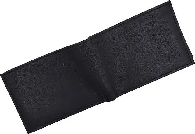 Alt view image 5 of 7 - Kids Genuine Leather Slim Flap Up Card ID Bifold Wallet