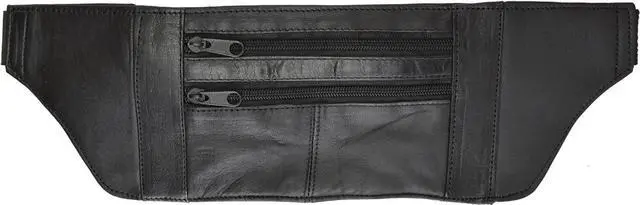 Main image of Marshal Ultra Slim Fanny Pack Money Belt - Black