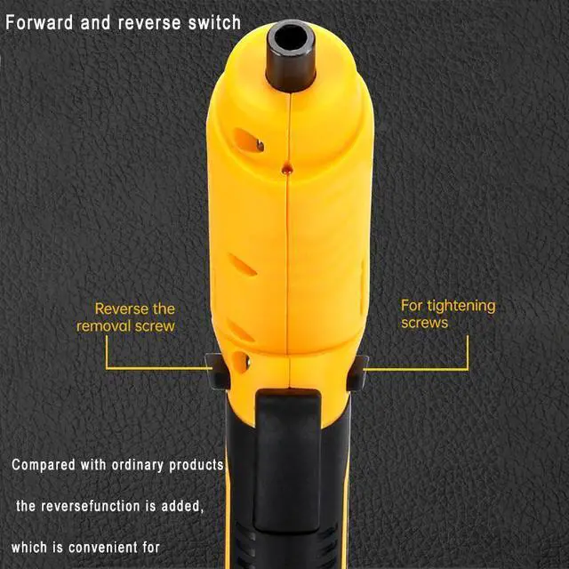 Alt view image 6 of 7 - Electrician Tool Set,Cordless Screwdriver Kit 3.6V USB Small Power Electric Screwdriver Set Cordless & Rechargeable with Driver Bit Set