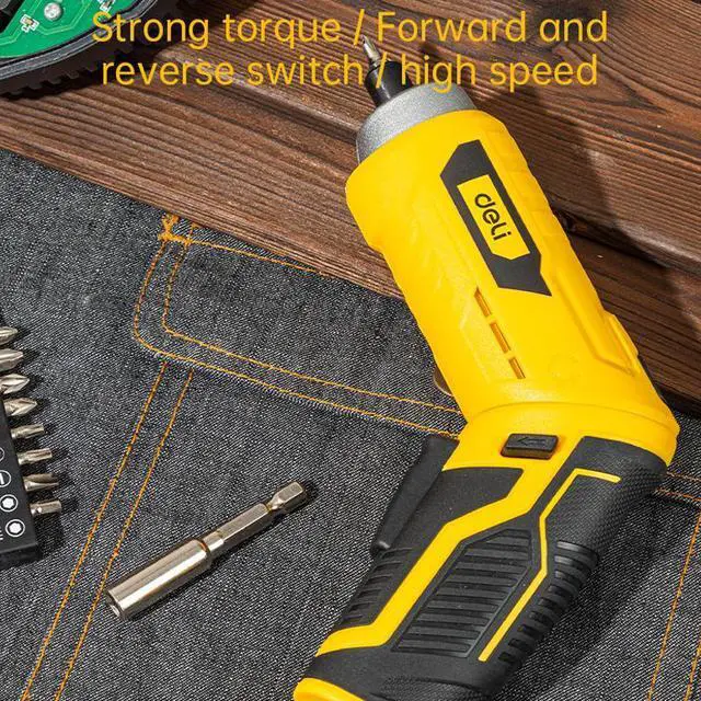 Alt view image 7 of 7 - Electrician Tool Set,Cordless Screwdriver Kit 3.6V USB Small Power Electric Screwdriver Set Cordless & Rechargeable with Driver Bit Set