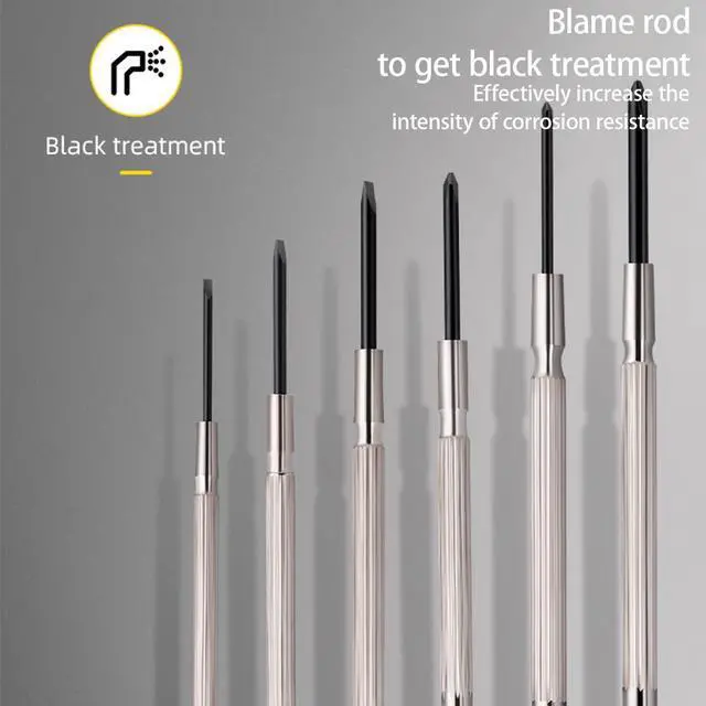 Alt view image 7 of 7 - 6PCS Mini Screwdriver Set with Case,Precision Screwdriver Eyeglass Precision Repair Tool Kit