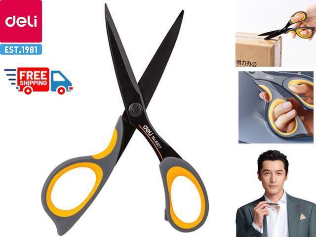 Newegg Delivery-Stainless Steel Scissors Office Comfort Grip Fabric  Scissors 5 inch Office Home Craft Scissors Right / Left Handed 