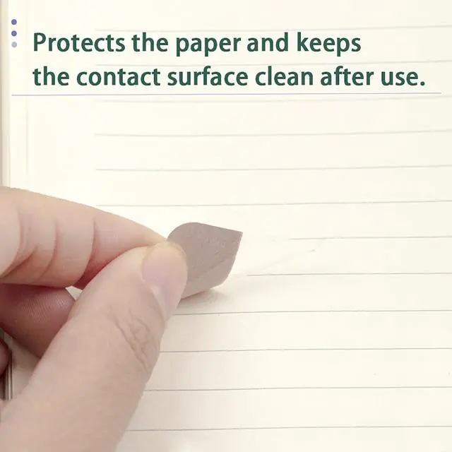 Alt view image 4 of 7 - deli 50 Pcs Page Tabs Sticky for Book Sticky Tabs for Planner Sticky Index Tabs Self Adhesive Page Markers Tabs Notebook Tabs Stick on Divider Sticky Note Tabs Paper Tabs Ultra Tabs Book Tabs(L)