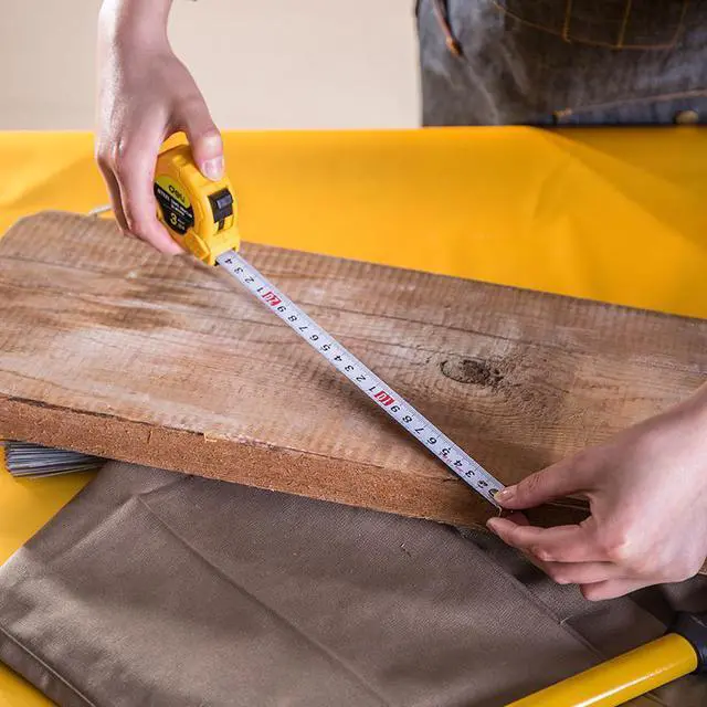 Alt view image 7 of 7 - Deli Steel Measuring Tape High Accuracy Gauging Tool Retractable Ruler Tape Measure DIY Metric Imperial Unit (3m/10ft)