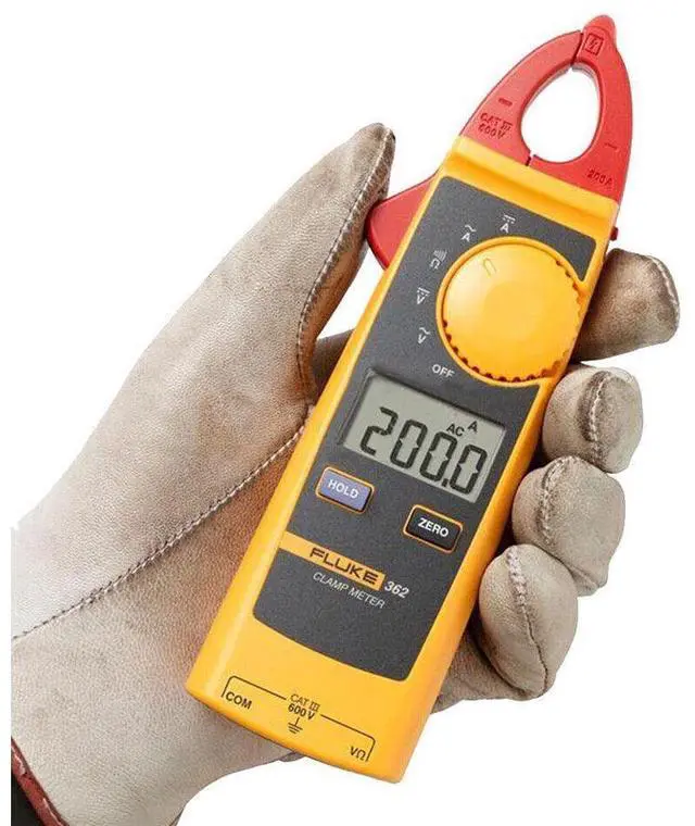Alt view image 2 of 7 - Fluke 362 200A Digital AC/DC High Precision Multi-Function Ammeter Clamp Meter