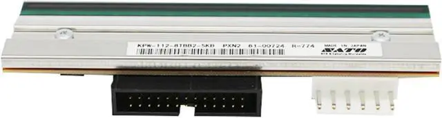 Alt view image 5 of 7 - SATO CL408E 203DPI printhead GH000741A Barcode print head Thermal printhead