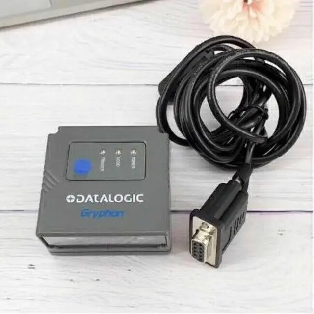 Alt view image 2 of 5 - Datalogic GFS4450-9 1D 2D RS232 Hands-free Fixed Imaging Wired Barcode Scanner
