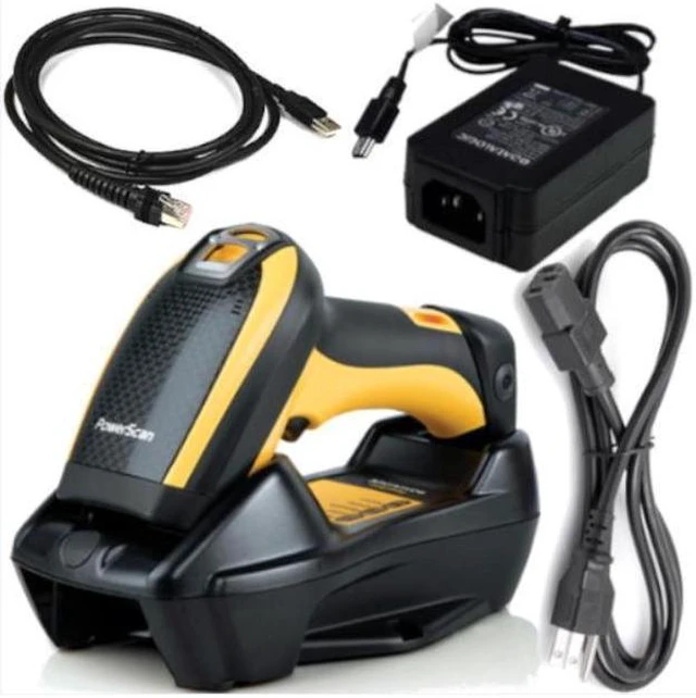 Main image of Datalogic PowerScan PBT9501 - Cordless Barcode scanner, 2D Area Imager Omnidirectional, Rugged, Handheld, Bluetooth, Standard Range, Removable Battery,PBT9501-RB