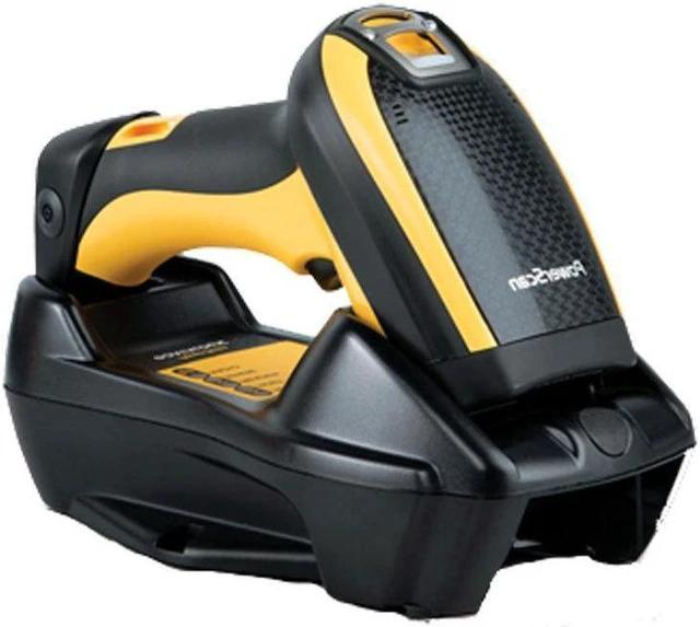 Alt view image 2 of 7 - Datalogic PowerScan PBT9501 - Cordless Barcode scanner, 2D Area Imager Omnidirectional, Rugged, Handheld, Bluetooth, Standard Range, Removable Battery,PBT9501-RB
