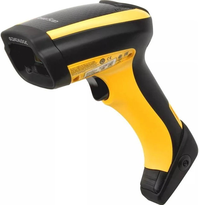 Alt view image 4 of 7 - Datalogic PowerScan PBT9501 - Cordless Barcode scanner, 2D Area Imager Omnidirectional, Rugged, Handheld, Bluetooth, Standard Range, Removable Battery,PBT9501-RB