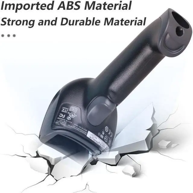 Alt view image 5 of 7 - MECARE Xenon 1900g Wired General Duty Barcode Scanner, 1D, PDF417, 2D, HD Focus, RS232/USB/KBW/IBM, Black, USB Kit - 1900GHD-2USB