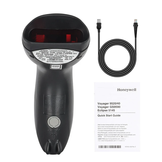 Alt view image 3 of 3 - Metrologic Eclipse MS5145 MK5145-31A38 With USB Cable