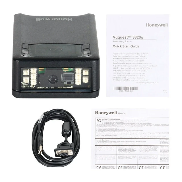 Alt view image 3 of 3 - 3320G-2USB-0-N 1D 2D Reader PDF QR USB Port W/ Cable