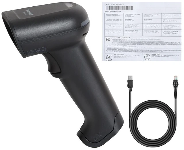 Alt view image 6 of 6 - Xenon Ultra 1960GHD-2USB-R 2D Handheld Reader with USB Cable