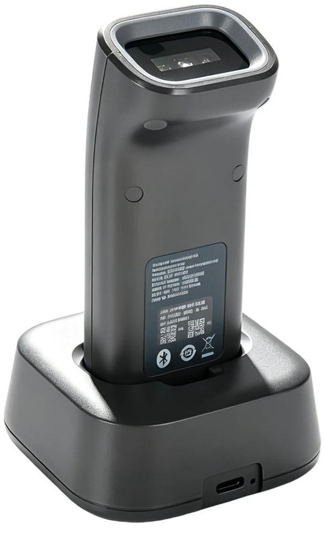 Alt view image 4 of 7 - HH1802-2USB-5 Wireless 1/2D Pocket with Cable & Cradle