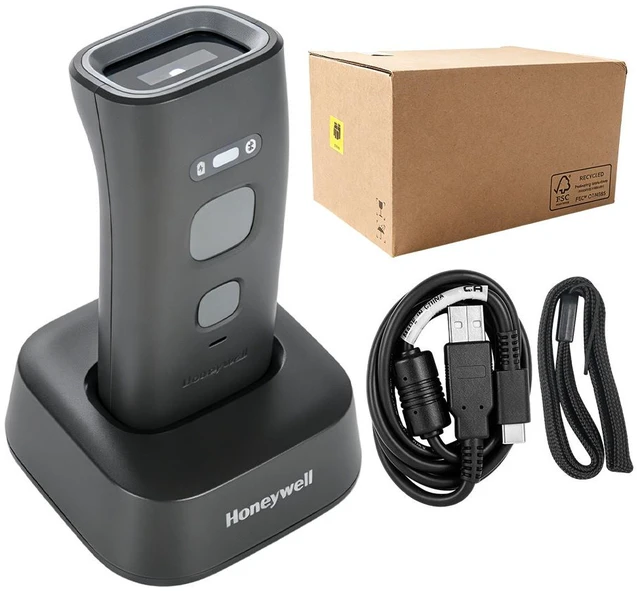 Alt view image 7 of 7 - HH1802-2USB-5 Wireless 1/2D Pocket with Cable & Cradle