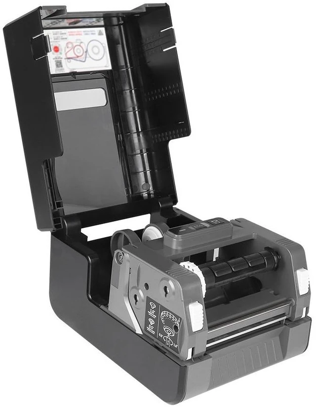 Alt view image 4 of 7 - PC42E-T Thermal Printer Desktop Label Print PC300TCB000201 With PSU