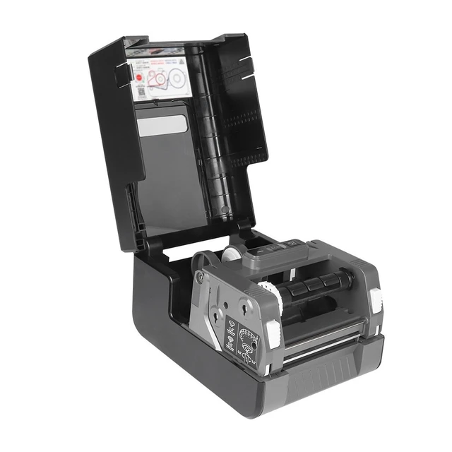 Alt view image 5 of 7 - PC42E-T PC300TCB000201 Desktop Thermal Label Printer USB 203DPI 4inch