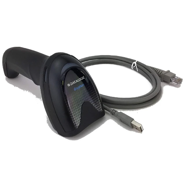 Alt view image 3 of 5 - Gryphon GD4590-BK-HD 2D Corded Handheld with USB Cable
