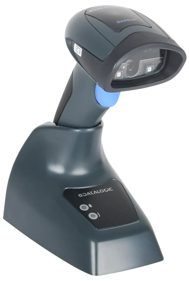 Alt view image 2 of 6 - QuickScan QBT2430-BK-BTK1 Wireless 2D USB Kit w/ Base