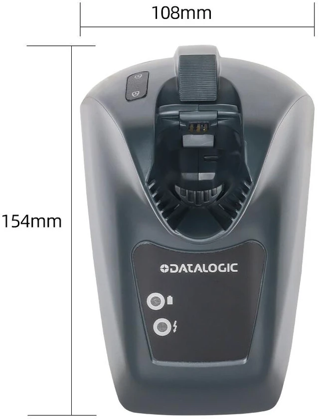 Alt view image 5 of 6 - QuickScan QBT2430-BK-BTK1 Wireless 2D USB Kit w/ Base