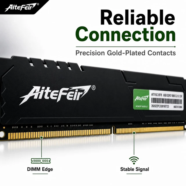 Alt view image 4 of 7 - AitFeir 16GB KIT(8GB*2) DDR3L RAM 1866MHz 1.35V SODIMM Laptop Notebook