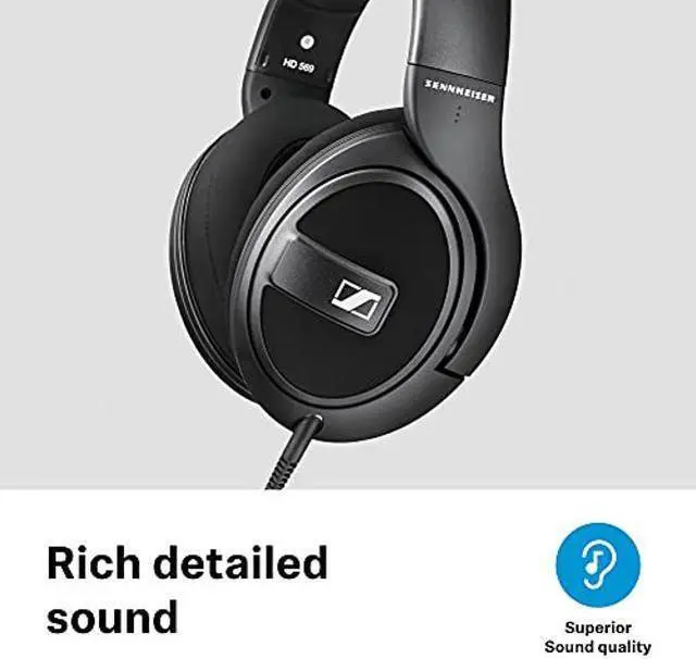 Alt view image 2 of 5 - SENNHEISER HD 569 Closed Back Headphone