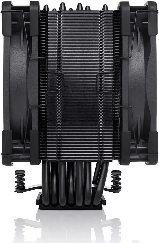 Alt view image 2 of 6 - Noctua NH-U12A chromax.Black, 120mm Single-Tower CPU Cooler (Black)