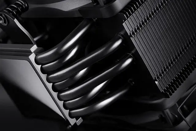 Alt view image 5 of 6 - Noctua NH-U12A chromax.Black, 120mm Single-Tower CPU Cooler (Black)