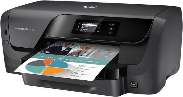 Alt view image 3 of 5 - Hp Inc. Officejet Pro 8210 Printer D9l64a