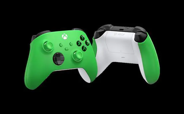 Alt view image 4 of 4 - Microsoft Xbox Wireless Controller  Velocity Green