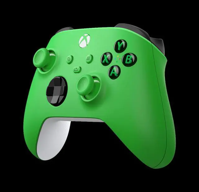 Alt view image 2 of 4 - Microsoft Xbox Wireless Controller  Velocity Green