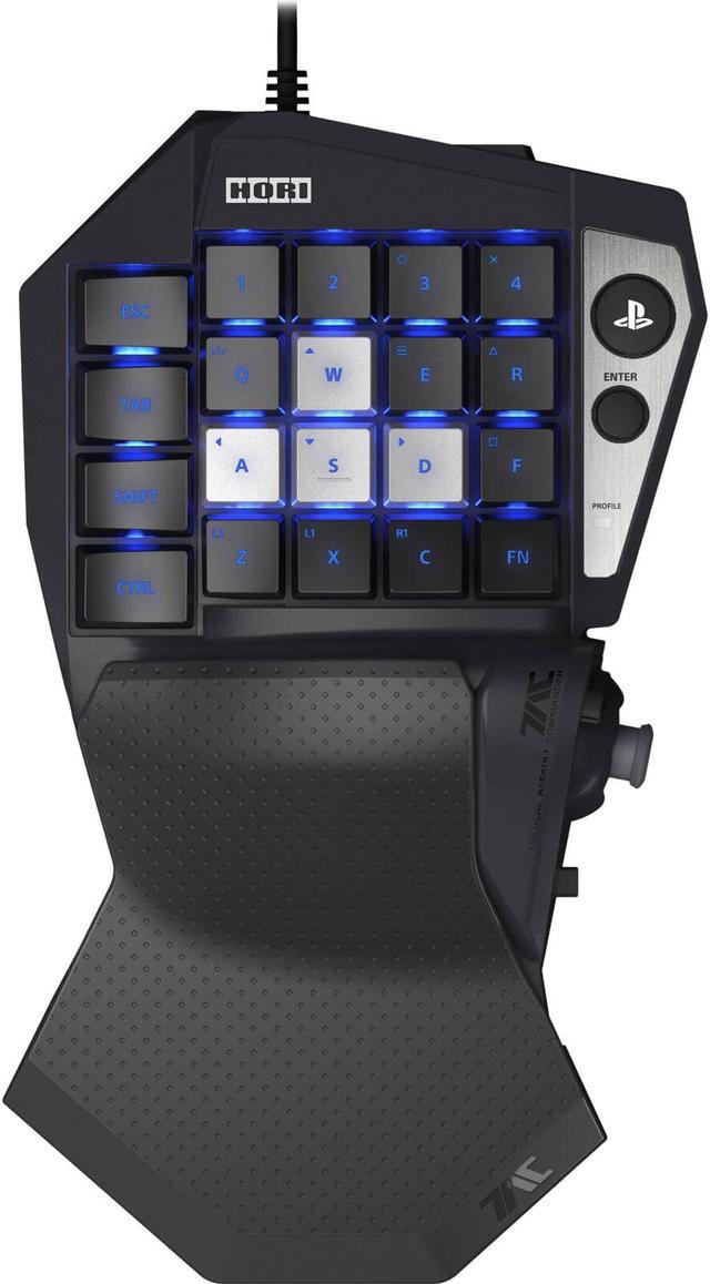 Alt view image 3 of 3 - HORI TACTICAL ASSAULT COMMANDER (TAC) VIDEO GAME MECHANICAL KEYPAD CONTROLLER FOR PLAYSTATION 5, PLAYSTATION 4, AND PC - BLACK