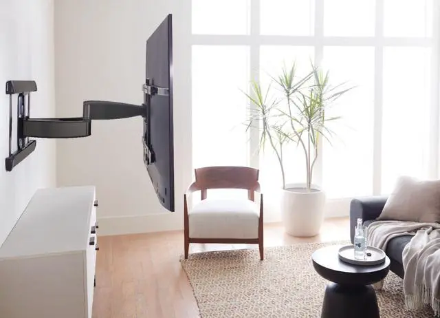 Alt view image 5 of 6 - SANUS  ELITE SERIES - ADVANCED FULL-MOTION TV WALL MOUNT FOR MOST 46" - 95" TVS UP TO 175LBS    GRAPHITE