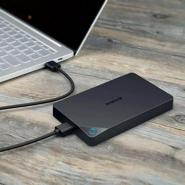 Alt view image 6 of 7 - Inateck USB 3.0 2.5" External HDD SSD Enclosure Hard Drive Case SATA 3.0 UASP