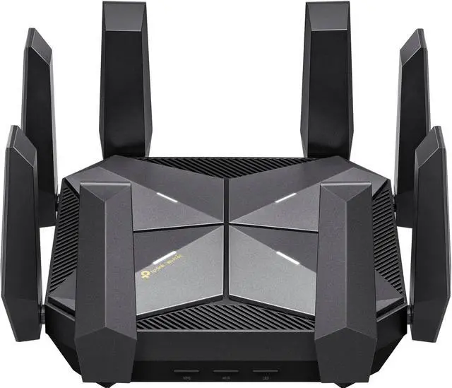 Main image of TP-Link Archer AXE300 AXE16000 Quad-Band Wi-Fi 6E Router    Black