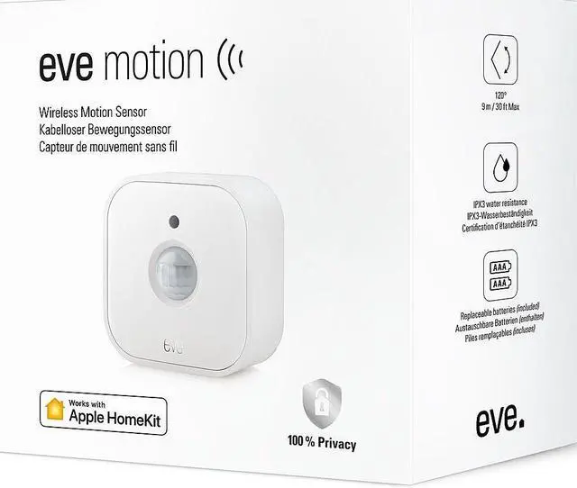 Alt view image 3 of 6 - Eve Wireless Motion Sensor