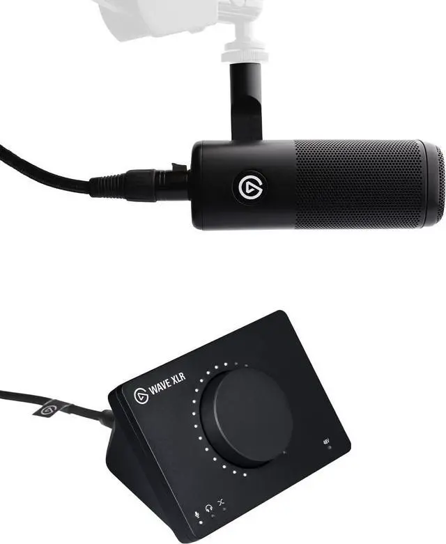 Main image of Elgato XLR Solution - Dynamic XLR Microphone, Audio Mixer for XLR Mic to USB-C, Noise Rejection, Digital Mixing Software for Podcasting, Streaming, Broadcasting for Mac, PC with 10ft/3m XLR Cable
