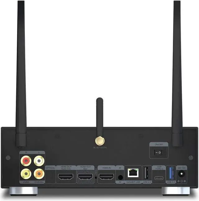 Alt view image 3 of 6 - Vision 4K Solo | HDR10+ | Ultra HD | 3D | DLNA | Media Player and Android Smart TV Box | RTD1619 | 3.5 SATA HDD Rack | HD-Audio, 2X HDMI, BT, WiFi, 4GB / 32GB