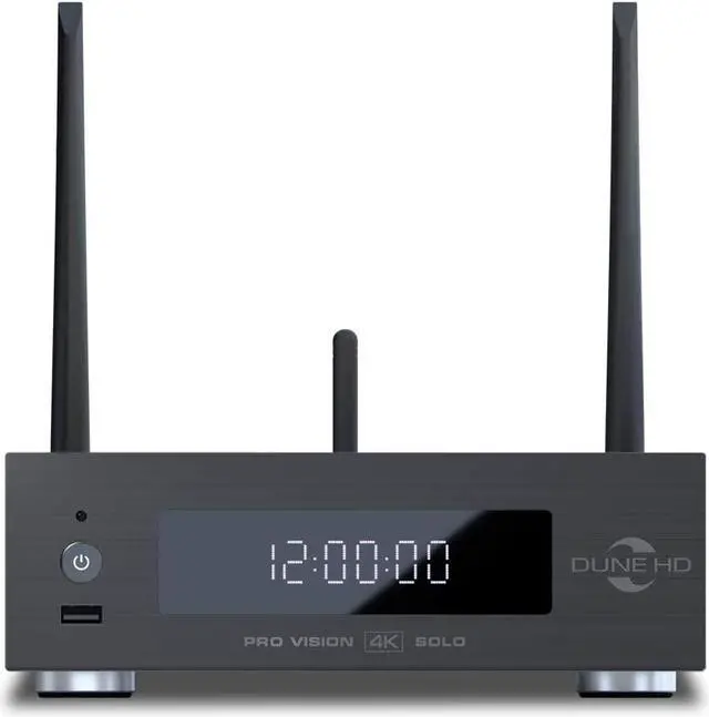Alt view image 2 of 6 - Vision 4K Solo | HDR10+ | Ultra HD | 3D | DLNA | Media Player and Android Smart TV Box | RTD1619 | 3.5 SATA HDD Rack | HD-Audio, 2X HDMI, BT, WiFi, 4GB / 32GB