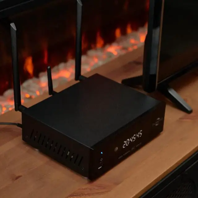 Alt view image 6 of 6 - Vision 4K Solo | HDR10+ | Ultra HD | 3D | DLNA | Media Player and Android Smart TV Box | RTD1619 | 3.5 SATA HDD Rack | HD-Audio, 2X HDMI, BT, WiFi, 4GB / 32GB