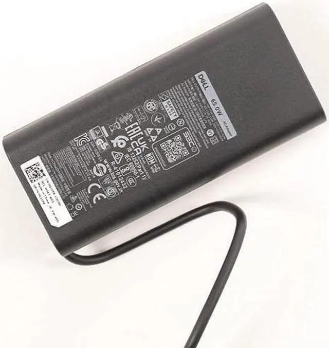 Alt view image 5 of 5 - Dell Laptop Charger 65W Watt USB Type C AC Power Adapter LA65NM190/HA65NM190/DA65NM190 Include Power Cord for Dell XPS 12 9250, XPS 13 9350 Compatible with XPS Series and Latitude 5000 Series