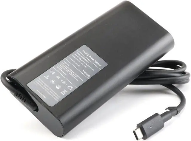 Alt view image 6 of 7 - NEW 130W USB-C Charger For Dell Precision 5530 2in1 Latitude 7410 XPS 15 9500