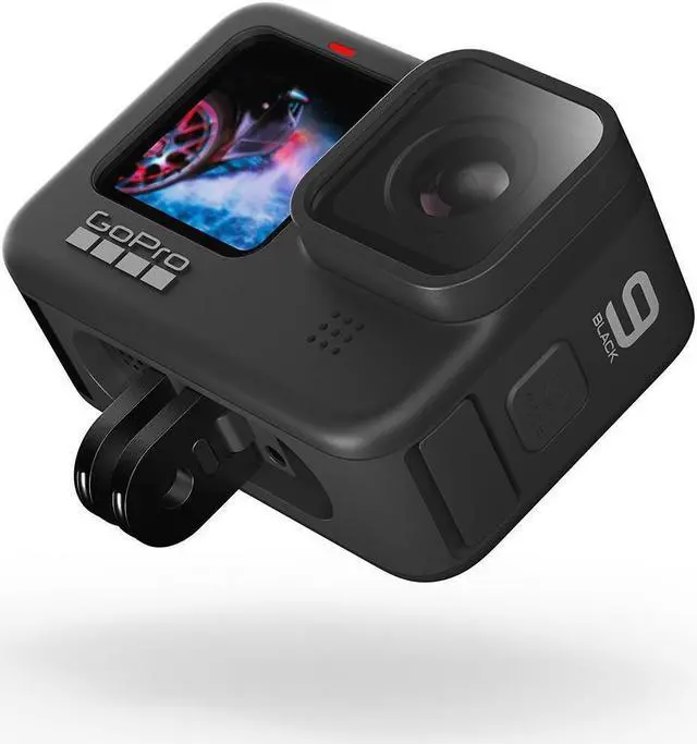 Alt view image 2 of 3 - GoPro HERO9 Black - Waterproof Action Camera with Front LCD and Touch Rear Screens, 5K Ultra HD Video, 20MP Photos, 1080p Live Streaming, Webcam, Stabilization