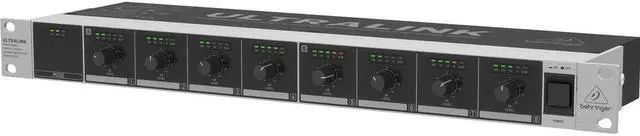Alt view image 4 of 5 - Behringer DS2800 Professional 2-Input/8-Output Distribution Splitter