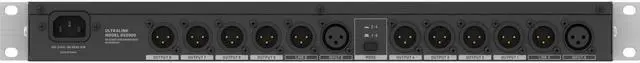 Alt view image 5 of 5 - Behringer DS2800 Professional 2-Input/8-Output Distribution Splitter