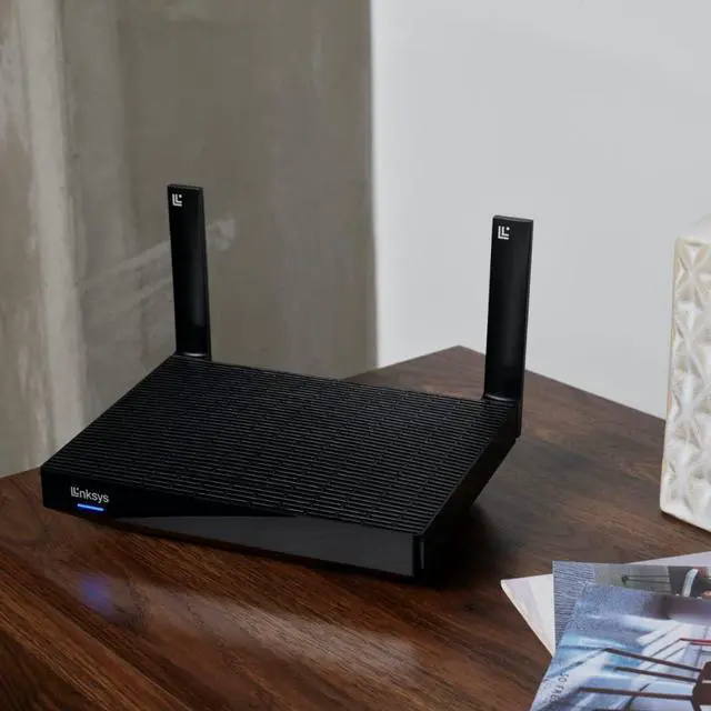 Alt view image 5 of 6 - Linksys Hydra Pro 6 Mesh WiFi 6 Router - WiFi Extender Replacement - MR5500-AMZ - Mesh WiFi Router for Wireless Internet - WiFi Mesh Wireless Router - Mesh Router Connect to 30+ Devices 2,700 Sq Ft