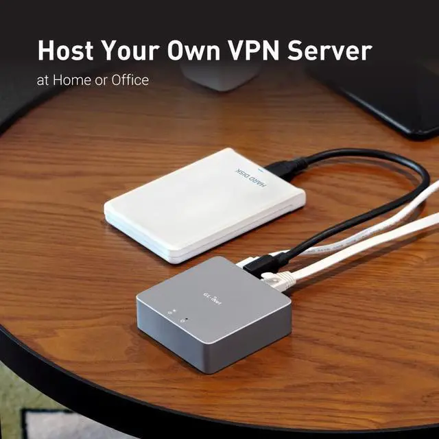 Alt view image 3 of 7 - GL.iNet MT2500A (Brume 2) Mini VPN Security Gateway for Home Office and Remote Work - VPN Server and Client for Home and Office, VPN Cascading, Internet Security, 2.5G WAN (Aluminium Alloy Case)