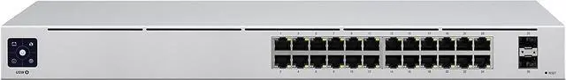 Main image of Ubiquiti Networks UniFi Switch 24, 24 Gigabit Ethernet Ports and 2 SFP, W125840789 (Ethernet Ports and 2 SFP Ports UniFi USW-24, Managed, L2, Gigabit Ethernet (10/100/1000), Rack mounting)